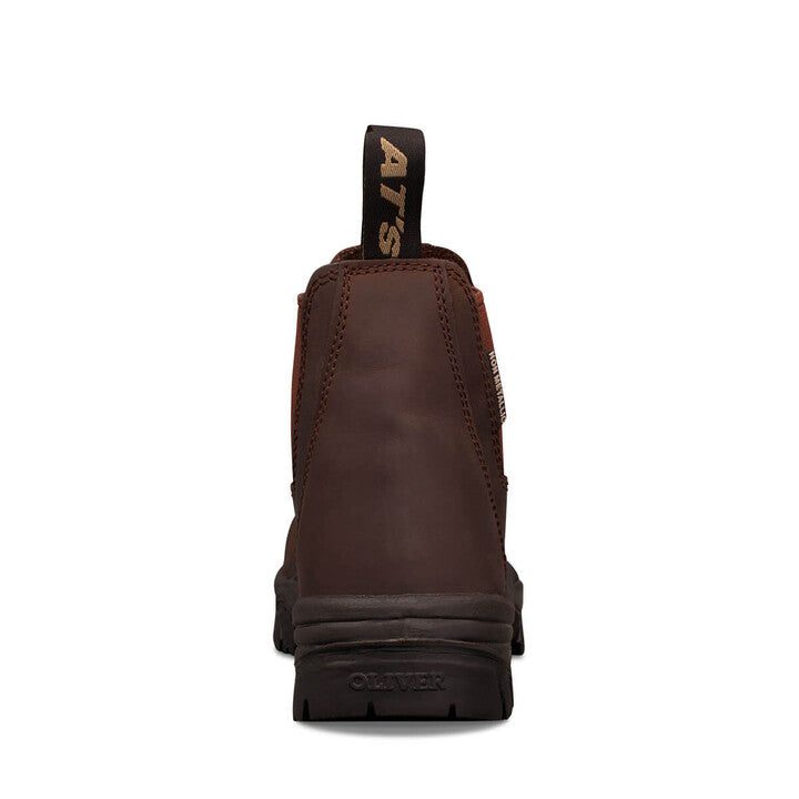 Oliver Boots - Brown Elastic Sided Boot