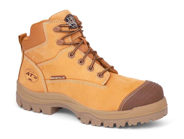 130mm Wheat Zip Sided Boot