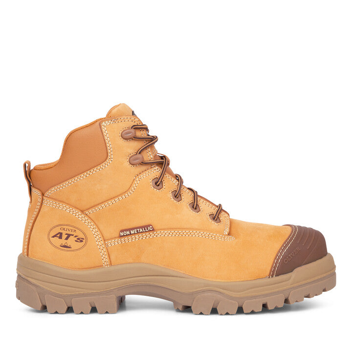 130mm Wheat Zip Sided Boot