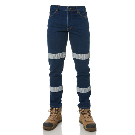 Flexible Stretch Jeans with Tape