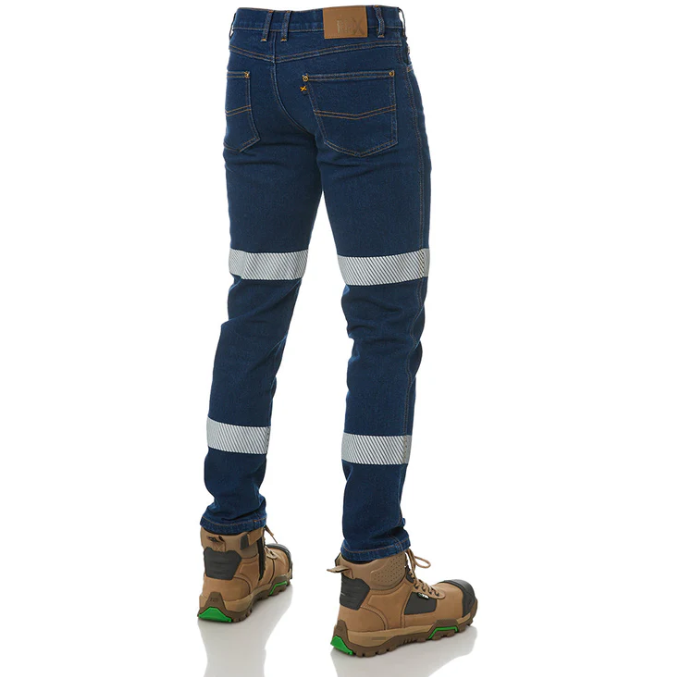 Flexible Stretch Jeans with Tape
