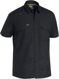 Bisley X AIRFLOW short sleeve shirt in black