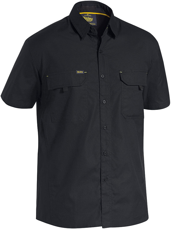 Bisley X AIRFLOW short sleeve shirt in black