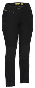 Bisley women's FLX and MOVE cargo pants in black