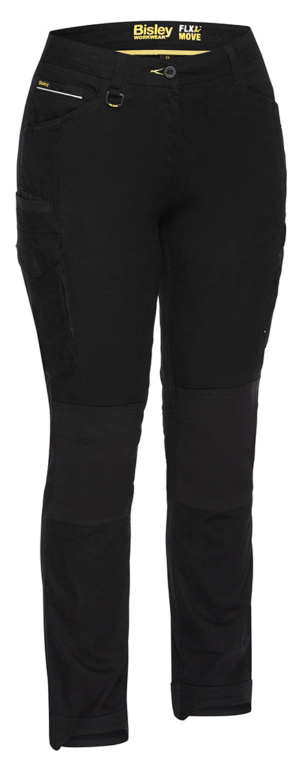 Bisley women's FLX and MOVE cargo pants in black