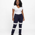 Bisley Women's Taped Mid Rise Stretch Cotton Pants